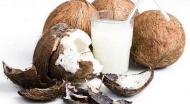 usando coco para eliminar parasitos
